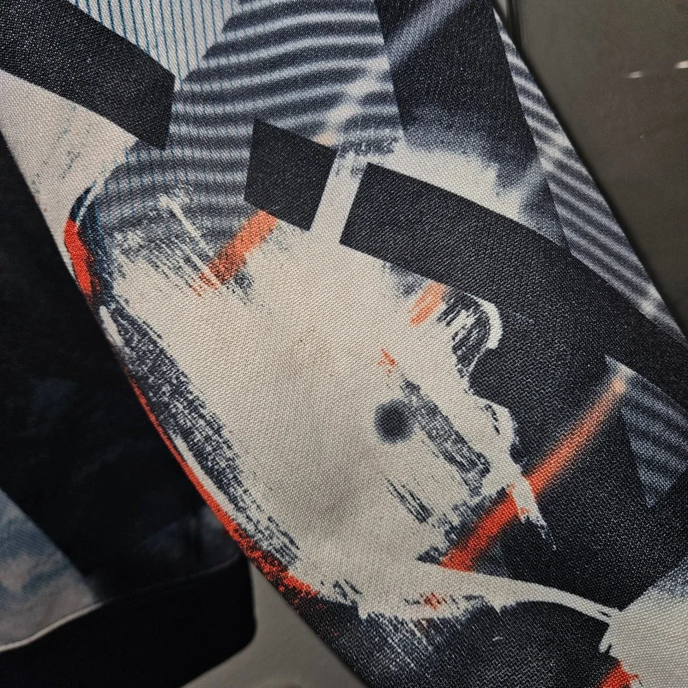 Oakley Graphic‎ Abstract Art Print Full Zip Hoodie - Picture 6 of 8